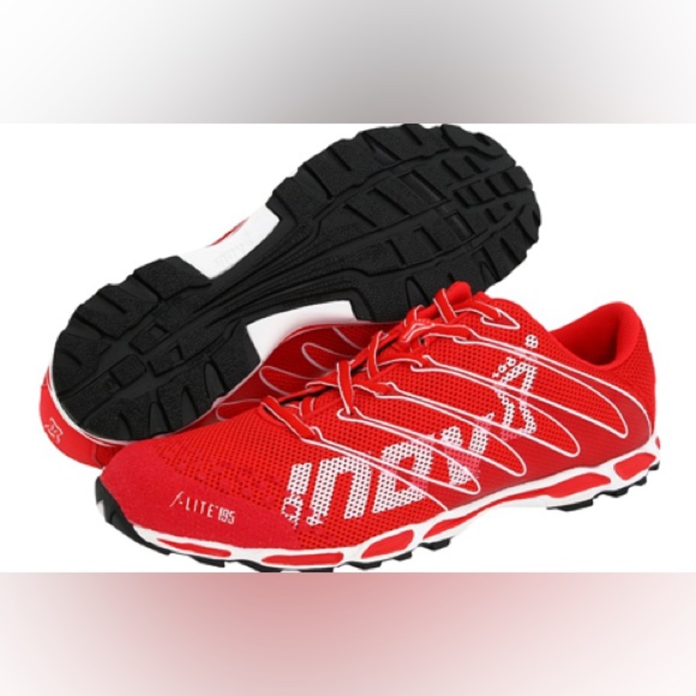 NWOB Inov-8 F-Lite 195 Women’s Training Shoes Red Size 7.5